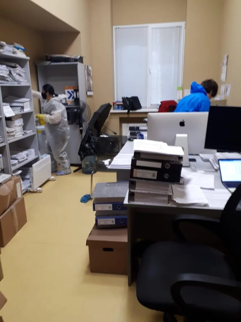 Санитарная обработка офиса у м. Павелецкая