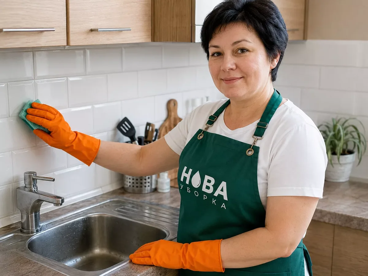 Клинер НОВА за работой — генеральная уборка квартир в Казани